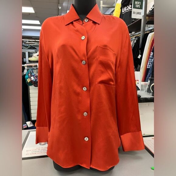 Vince Silk Blouse - Picture 1 of 6